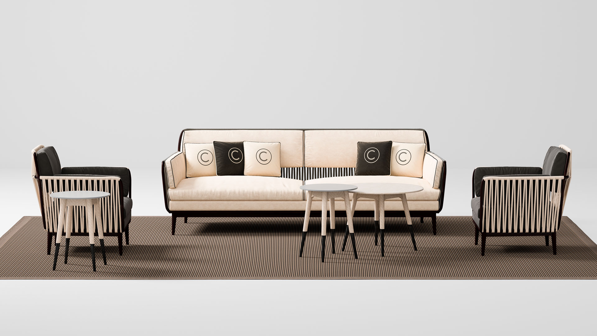 Beige bank