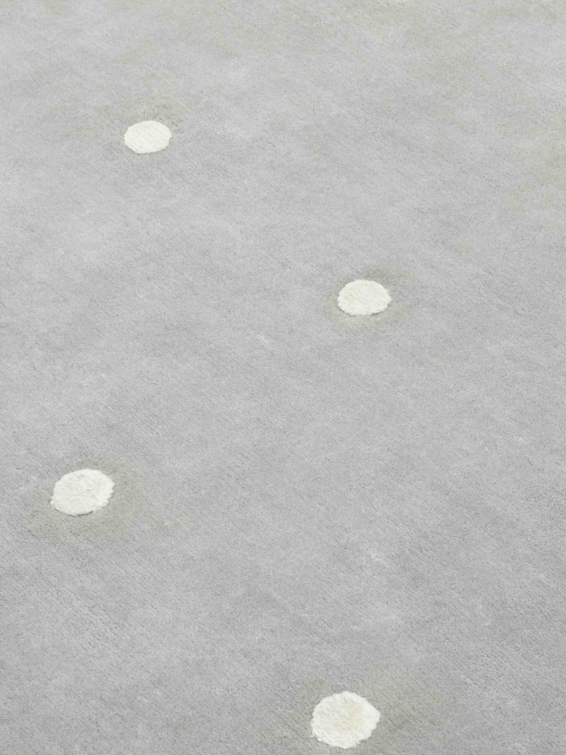 Punti grijs handgeweven vloerkleed