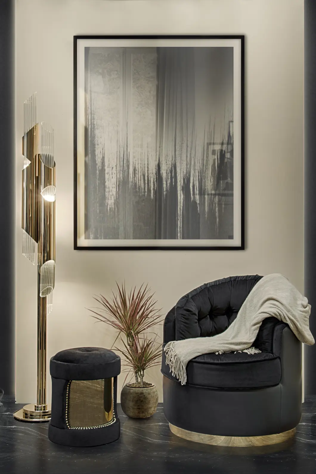 Luxe draaibare fauteuil - 13