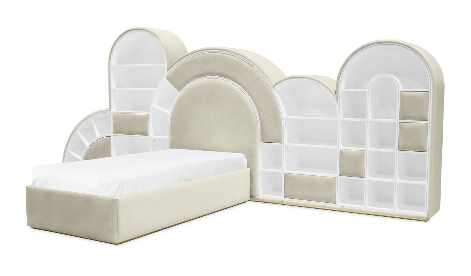 Bubblegum Marshmallow crème kinderbed