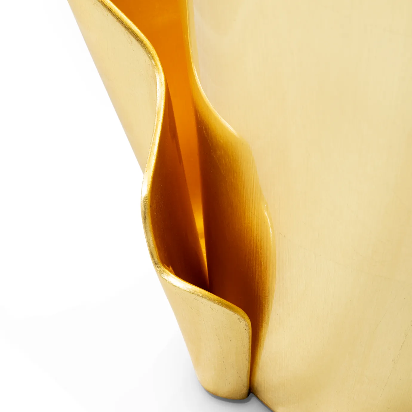 Solstice goudblad bijzettafel