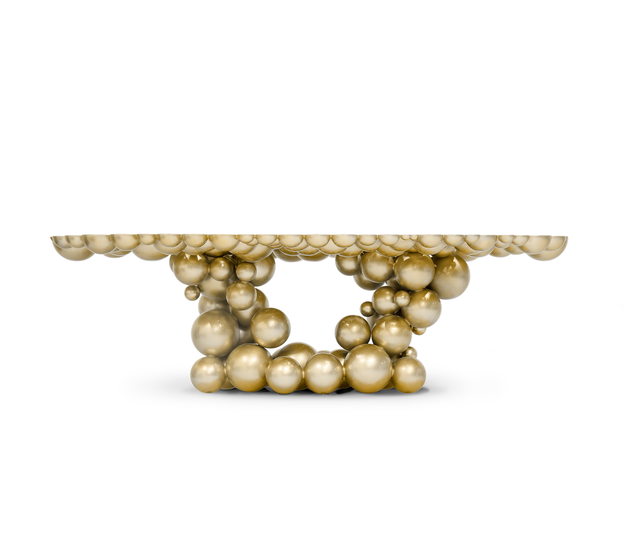 Orbit walnoten luxe eettafel