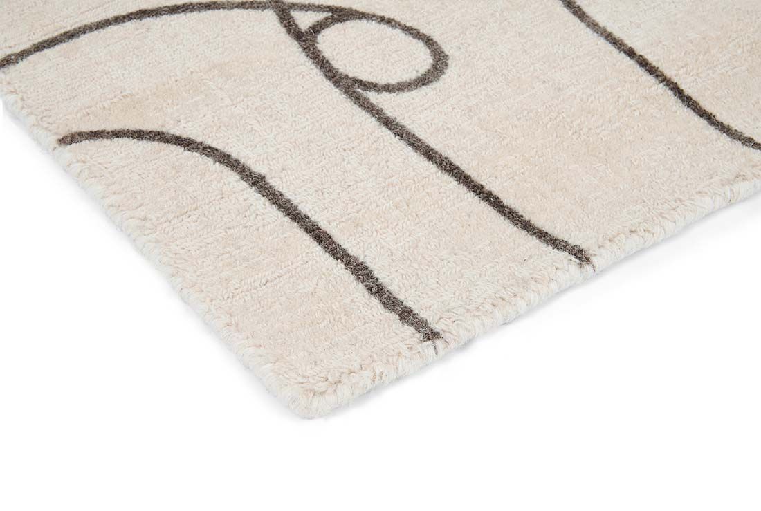 Epsilon charcoal tapijt | Maat: 200 × 280 cm