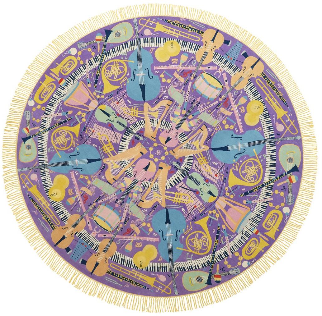 Symphony Circle tapijt