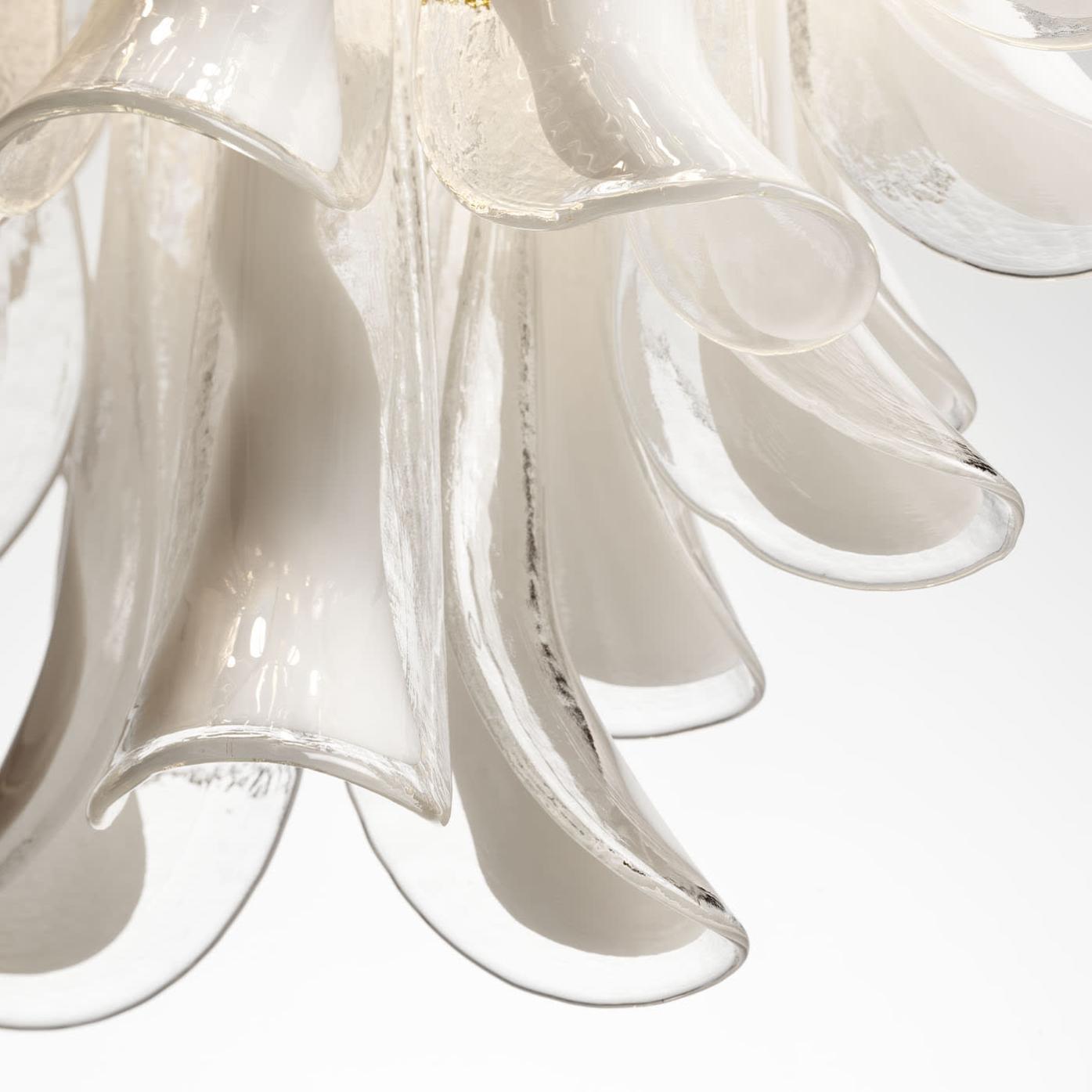 Murano Glas Blad Wandlamp