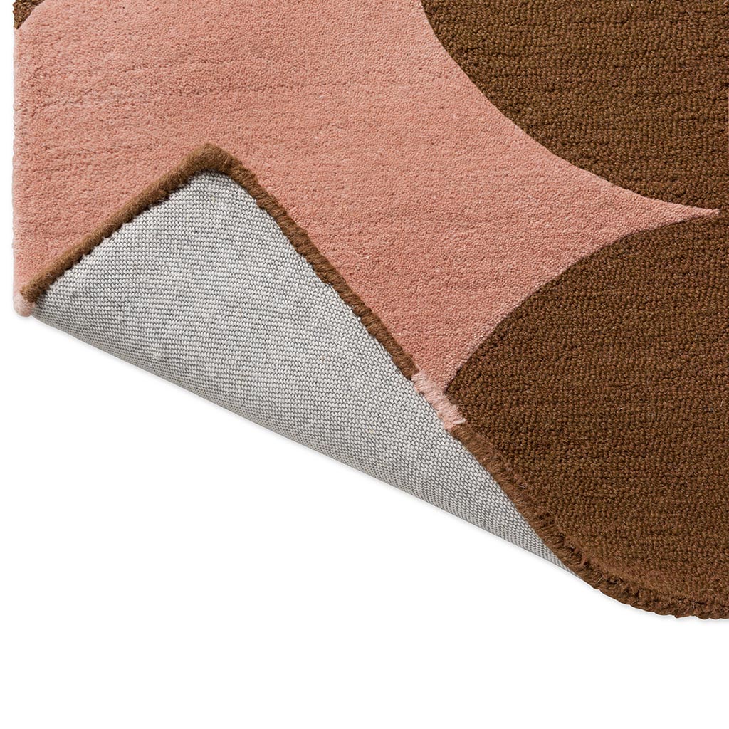 Prism Flower Pink/Terracotta vloerkleed | Maat: 160 × 230 cm