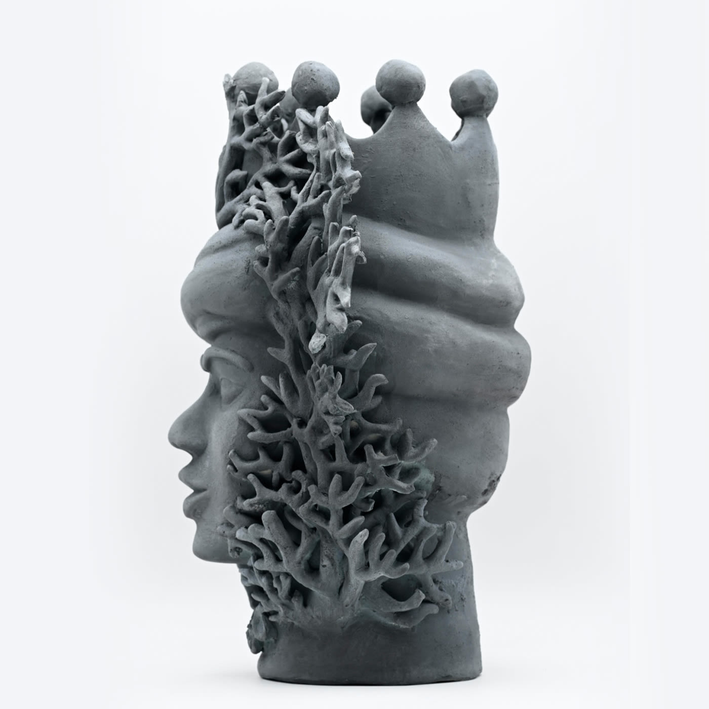 Moor's Head koraal sculptuur