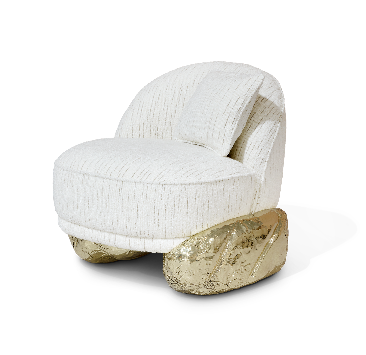 Angora II witte fauteuil