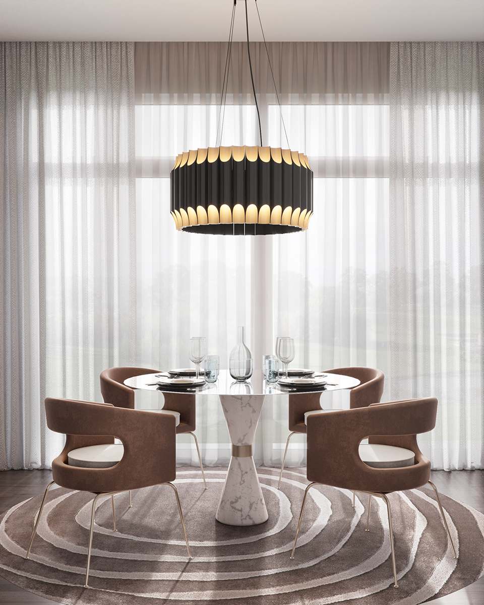 Bold ronde hanglamp - 4