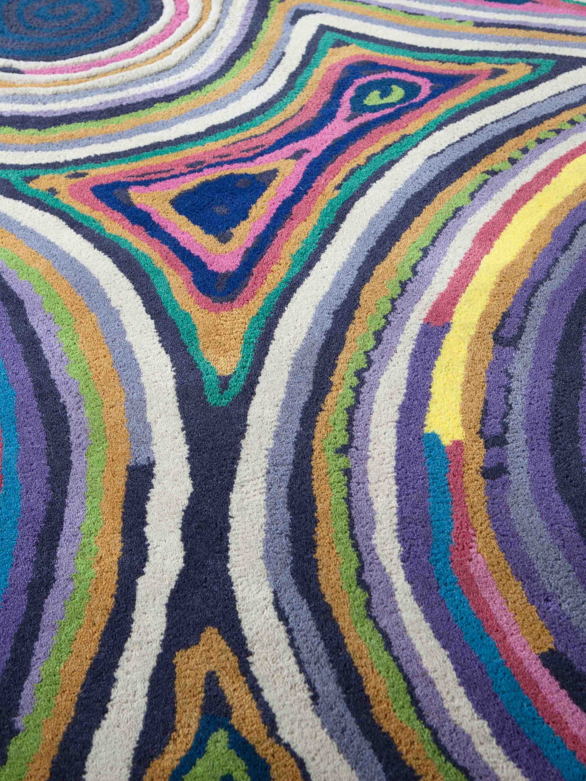 Sushi rond groot tapijt