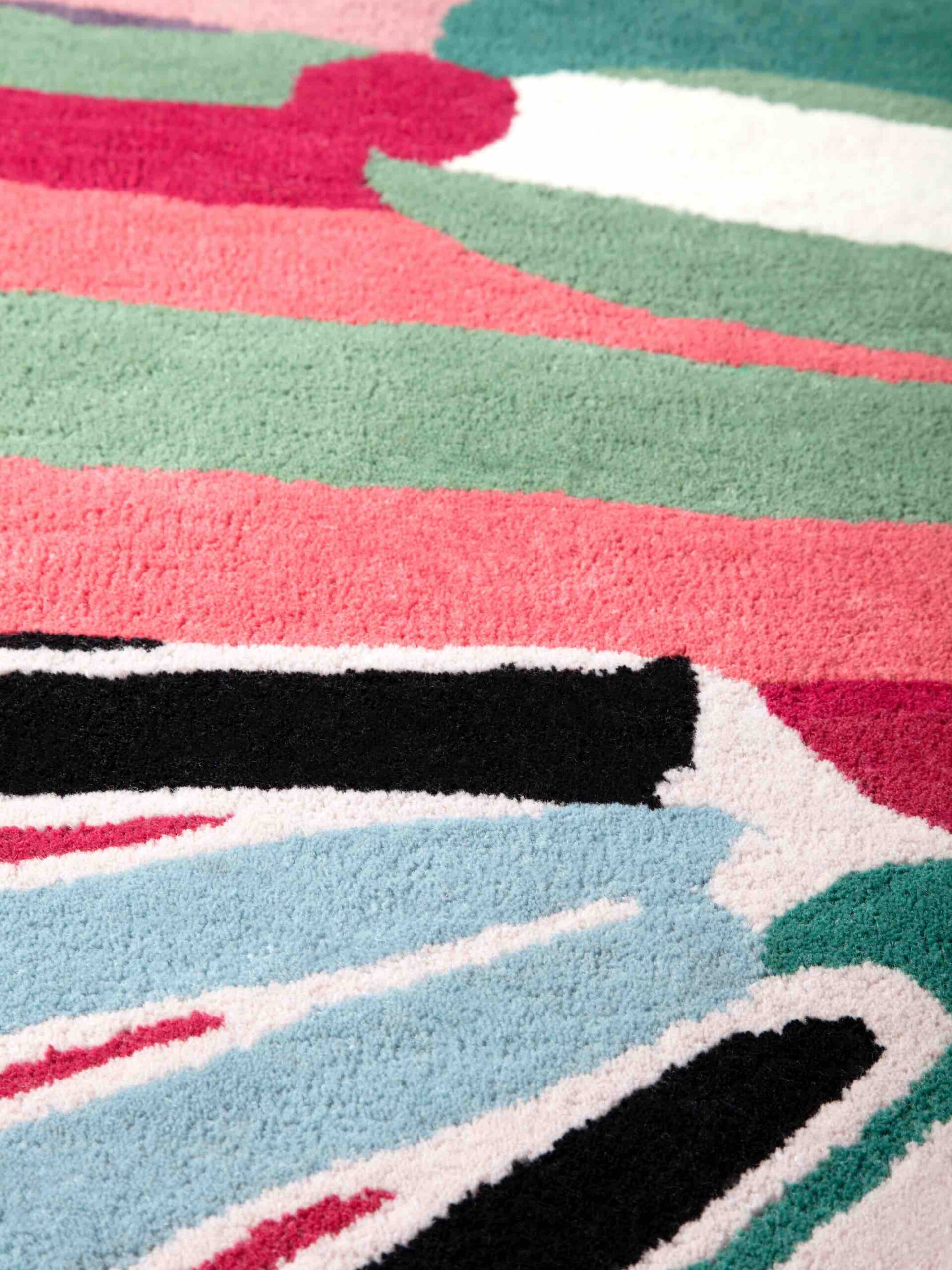 Tufty designer handgeweven tapijt | Maat: 228 × 370 cm