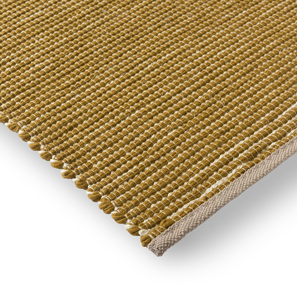 Frame mosterd tapijt | Maat: 140 × 200 cm