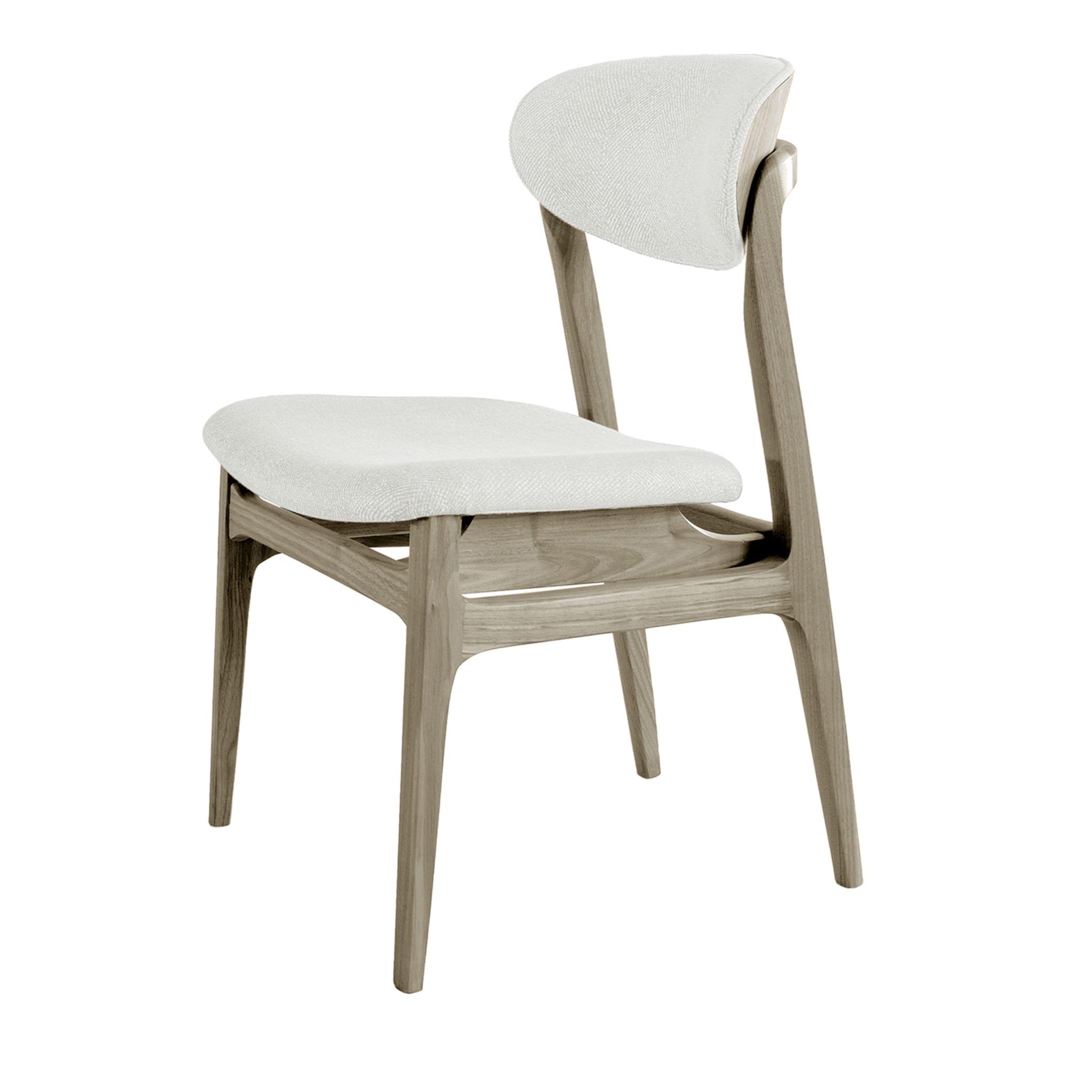 Agio wit/grijze stoel | Kleur: Linen UNICO NF184 43