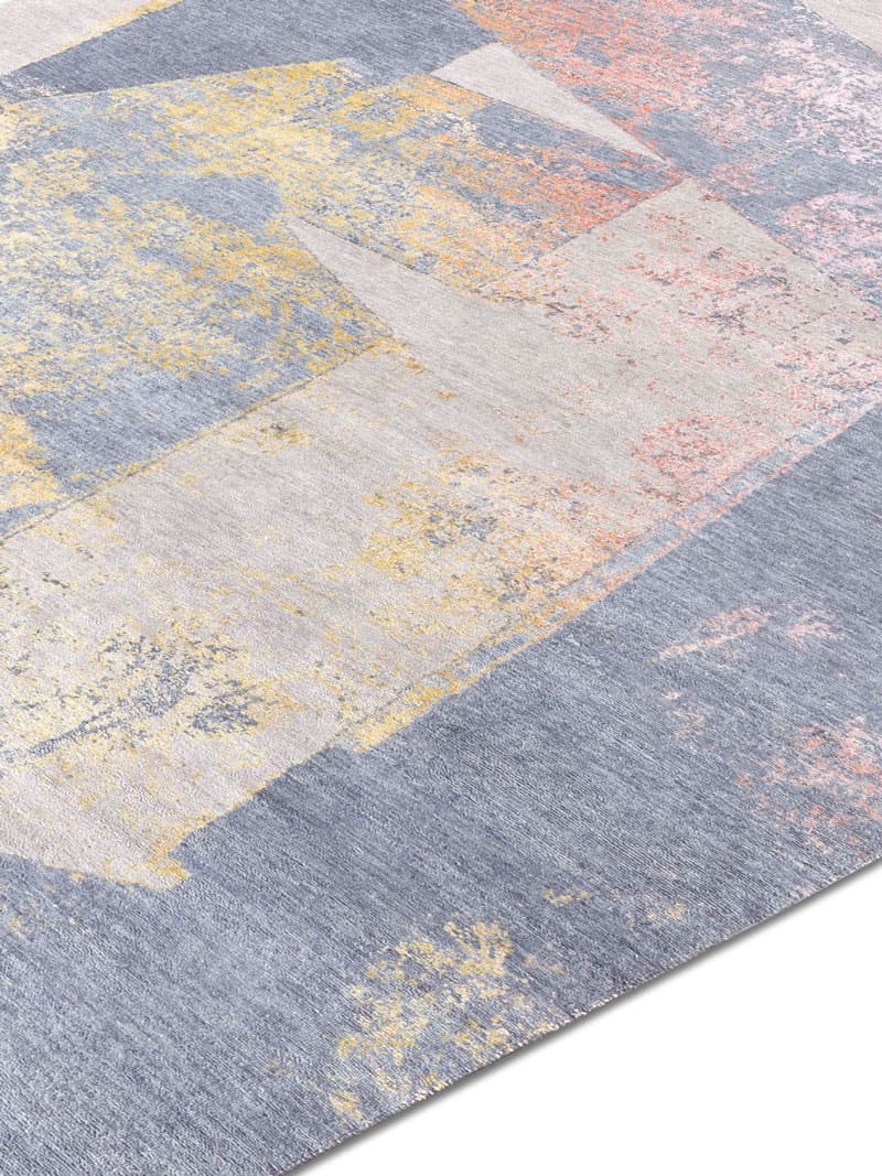 Pastel Sun handgeweven vloerkleed
