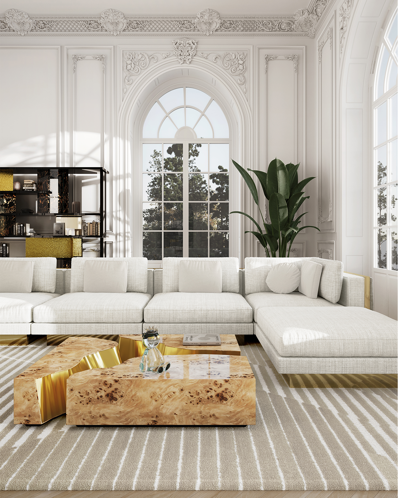 Fissure populieren salontafel