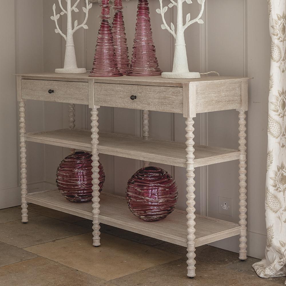 Tormarton Washed Acacia console