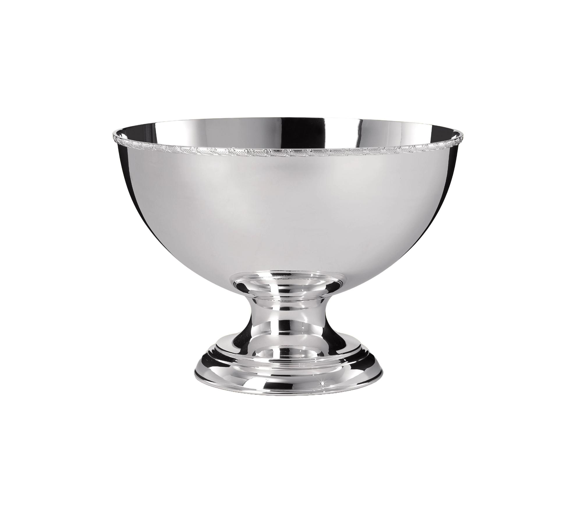 Royal zilveren zes-flessen champagne emmer