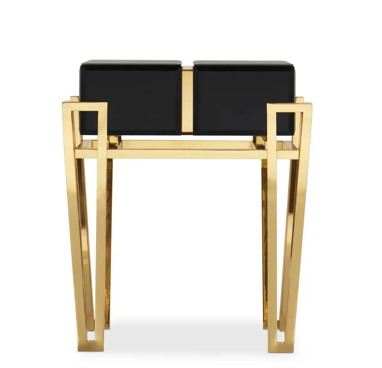 Obsidian bijzettafel