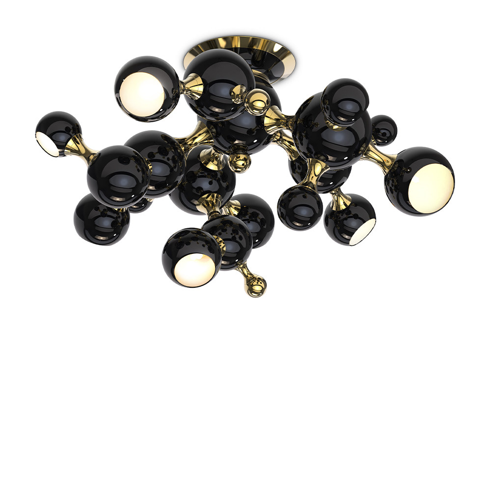 Molecular plafond hanglamp