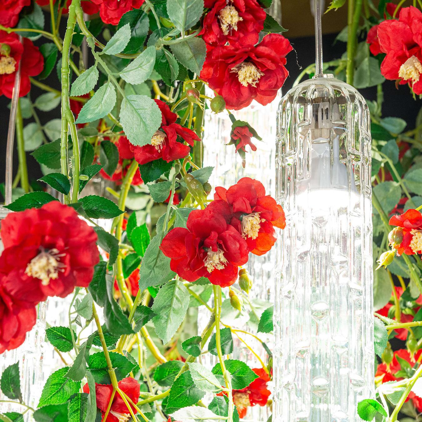 Wil Red Roses grote kroonluchter