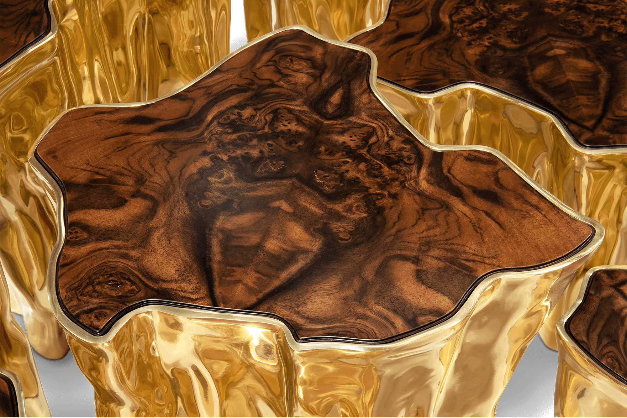 Paradise series walnoten finish salontafel