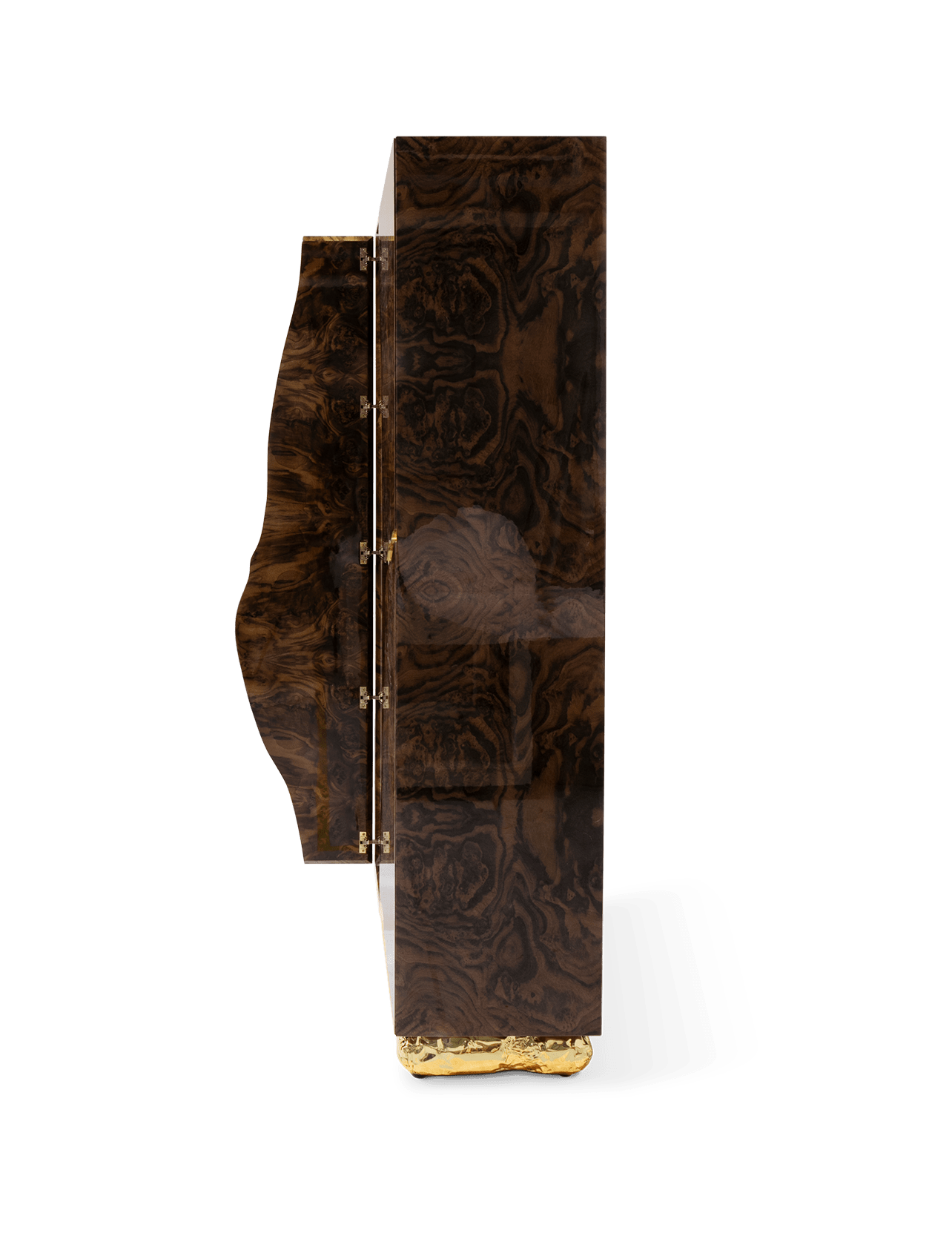 Fissure walnoten kast