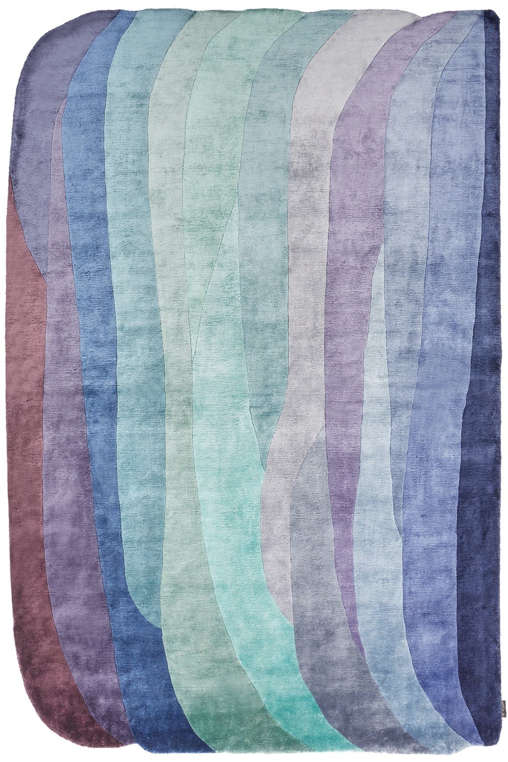 Scape Violet designer vloerkleed