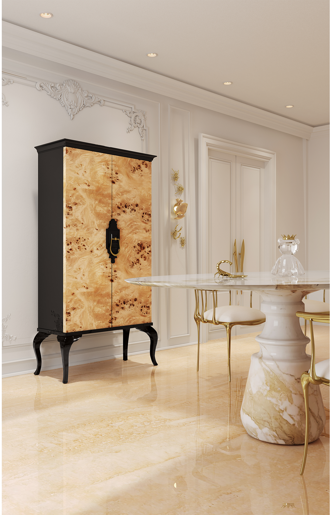 Louvre populieren kast