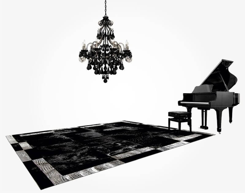 Vrilissia koeienhuid tapijt | Maat: 200 × 280 cm