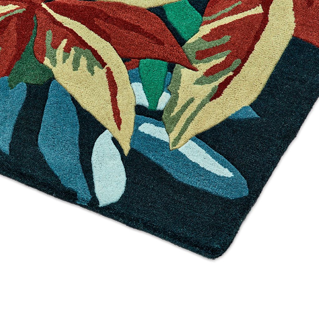 Robin's wood bosgroen tapijt | Maat: 250 × 350 cm
