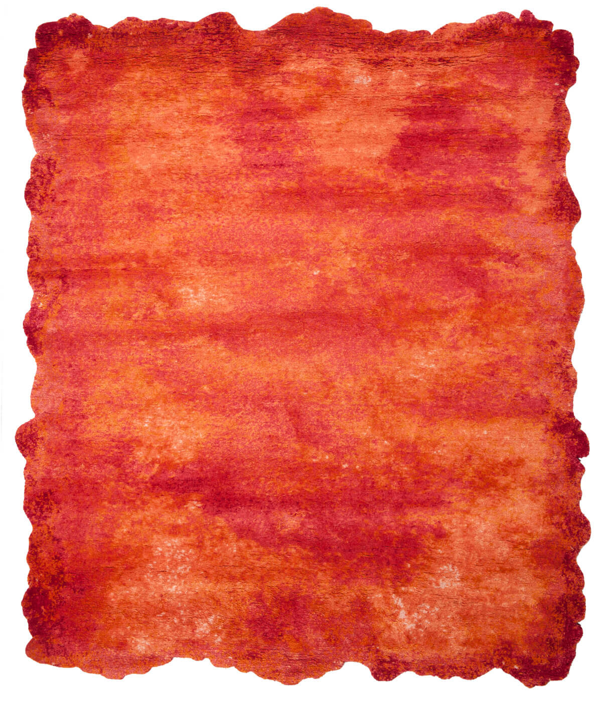 Riot rood tapijt | Maat: 400 × 500 cm