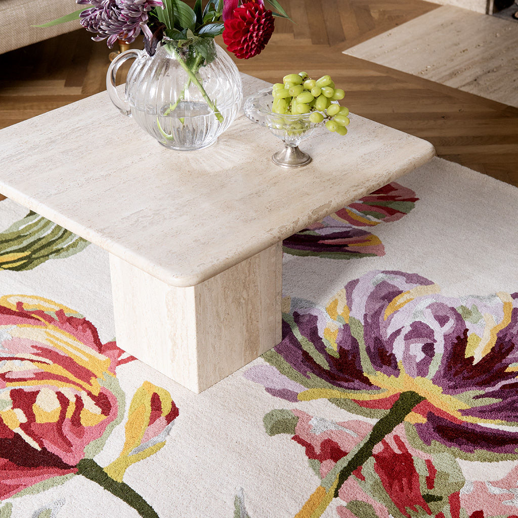 Gosford-cranberry tapijt | Maat: 140 × 200 cm