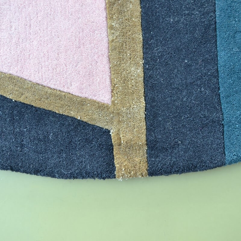 Sahara rond bordeaux tapijt | Maat: Ø 200 cm
