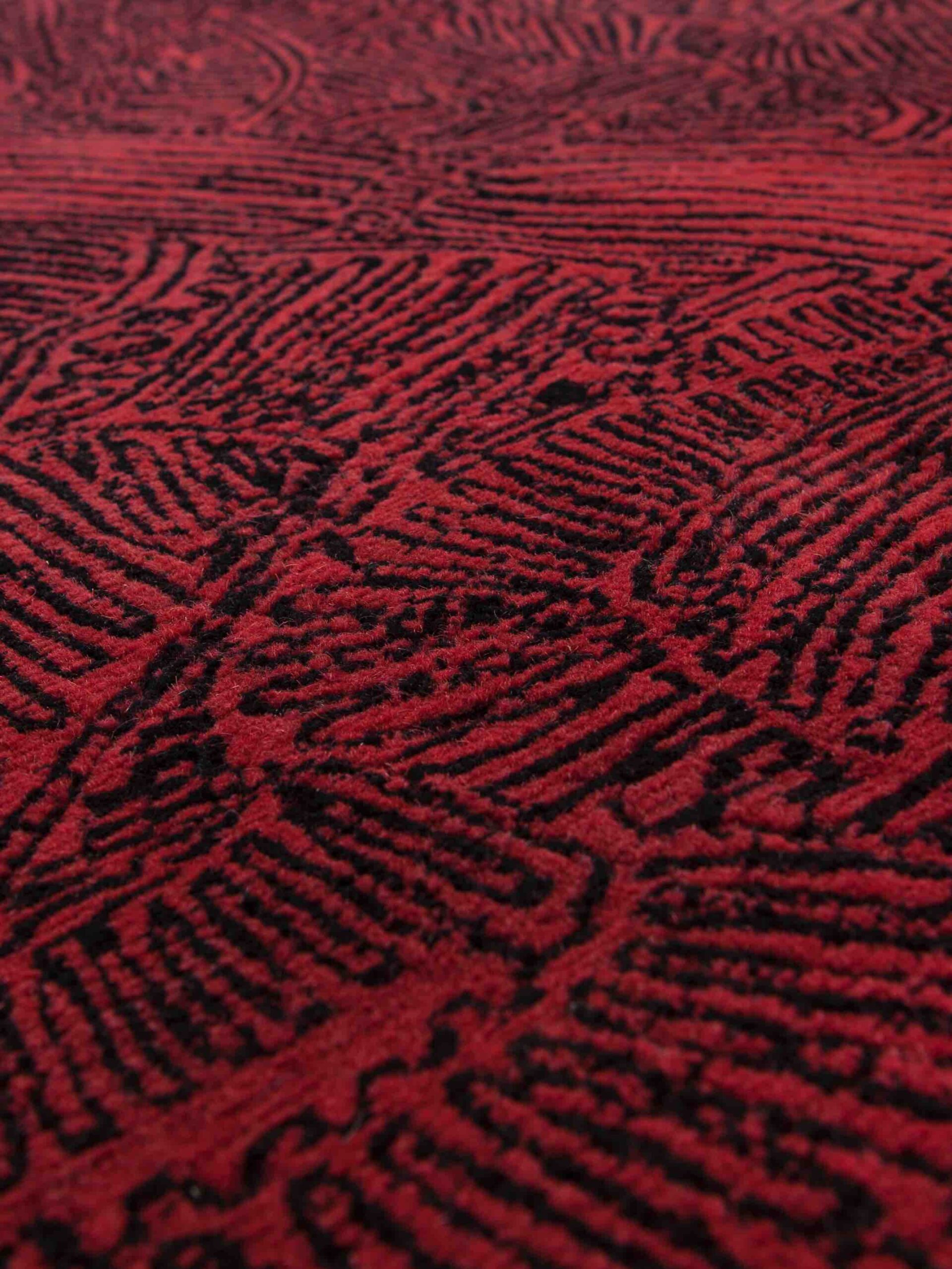 Intrigue japonaise handgeweven vloerkleed