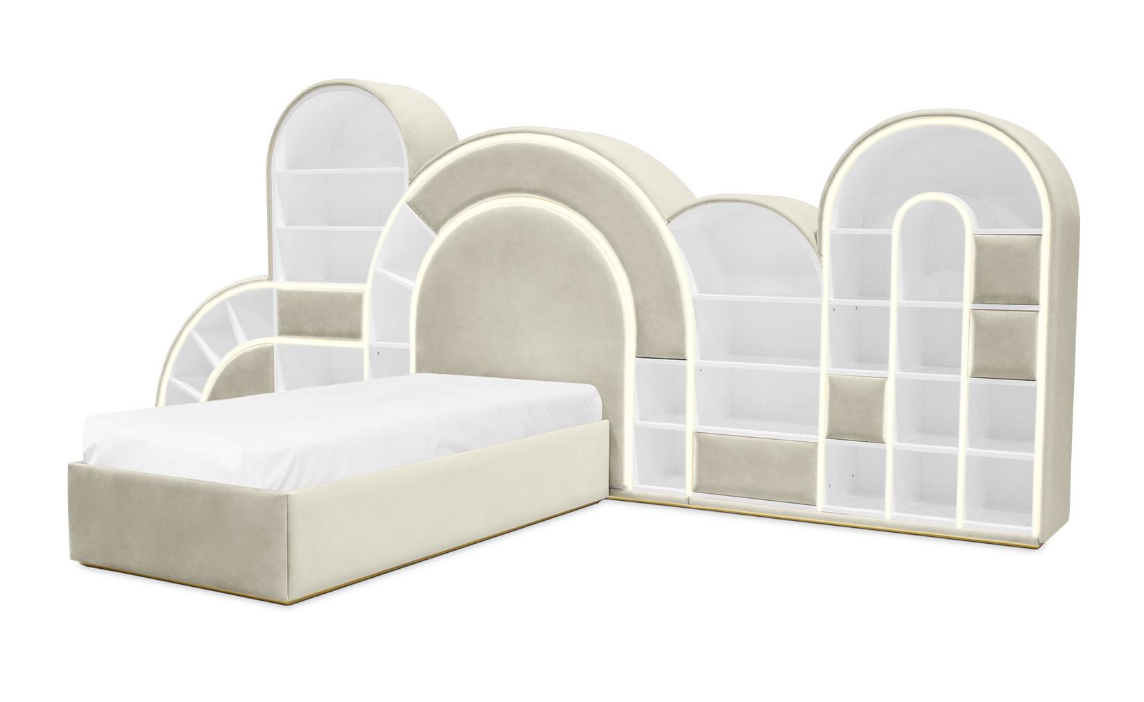 Bubblegum Marshmallow crème kinderbed