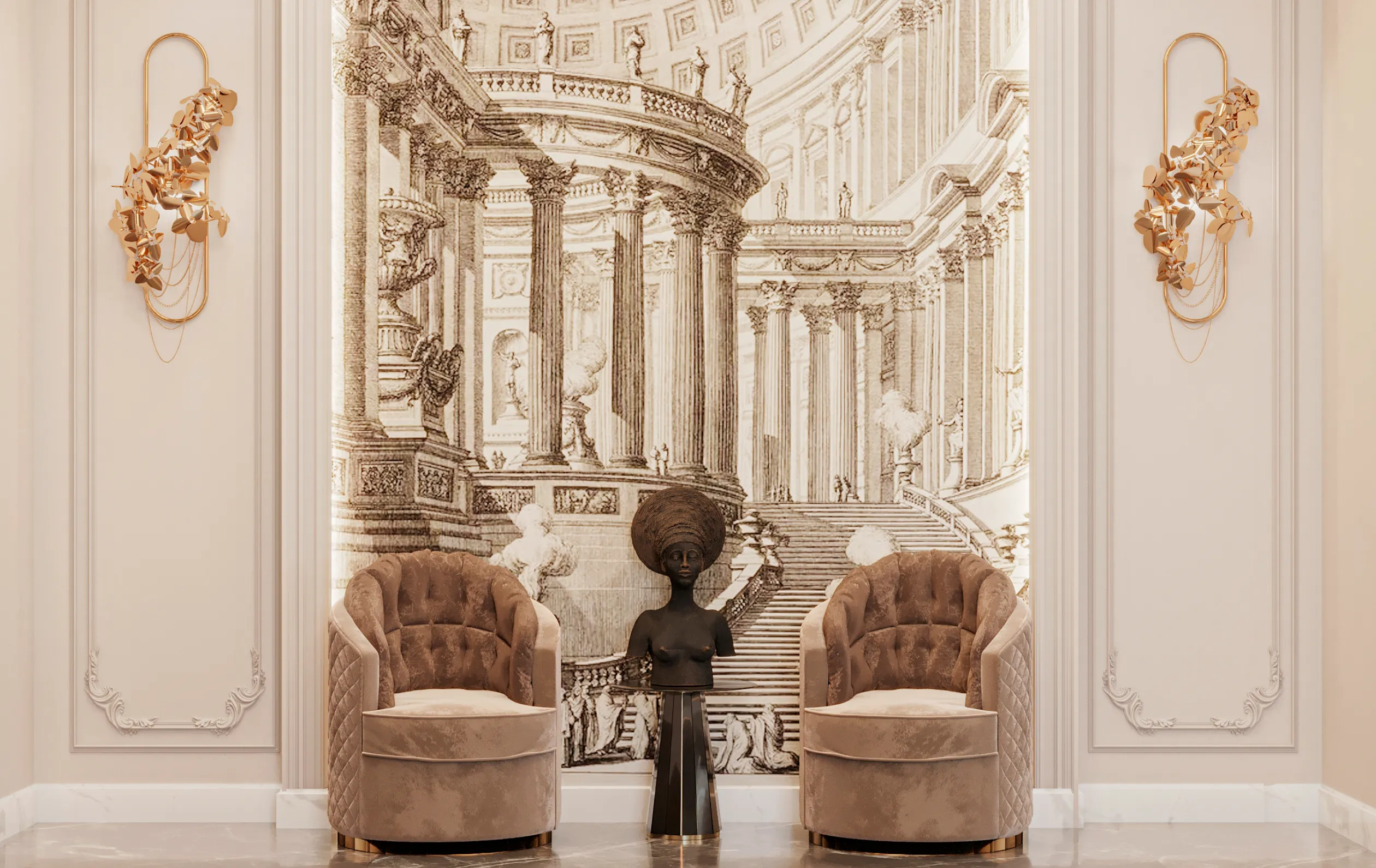 Luxe draaibare fauteuil - 16