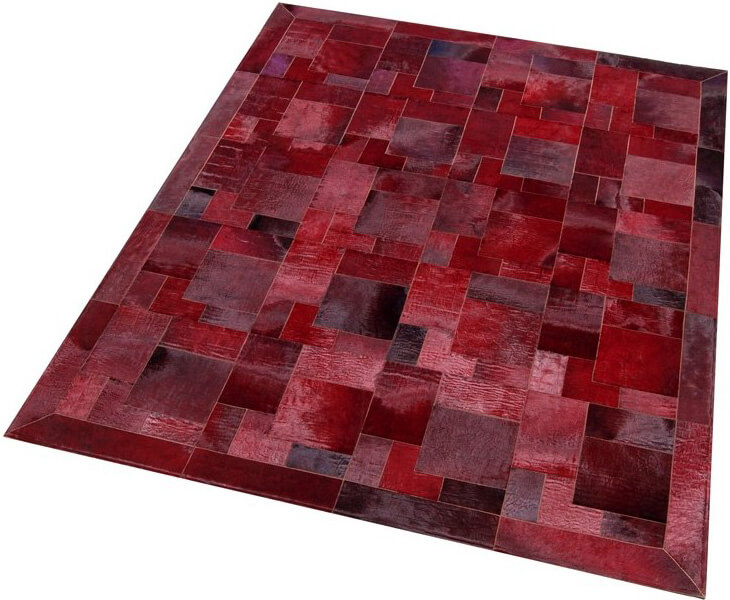 Puzzle col.6 koeienhuid tapijt | Maat: 180 × 260 cm