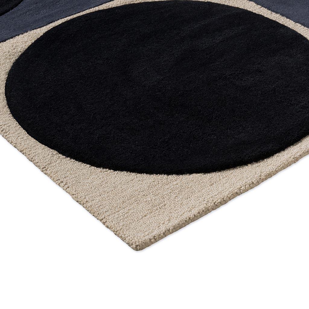 Spot Square Blue/Navy vloerkleed