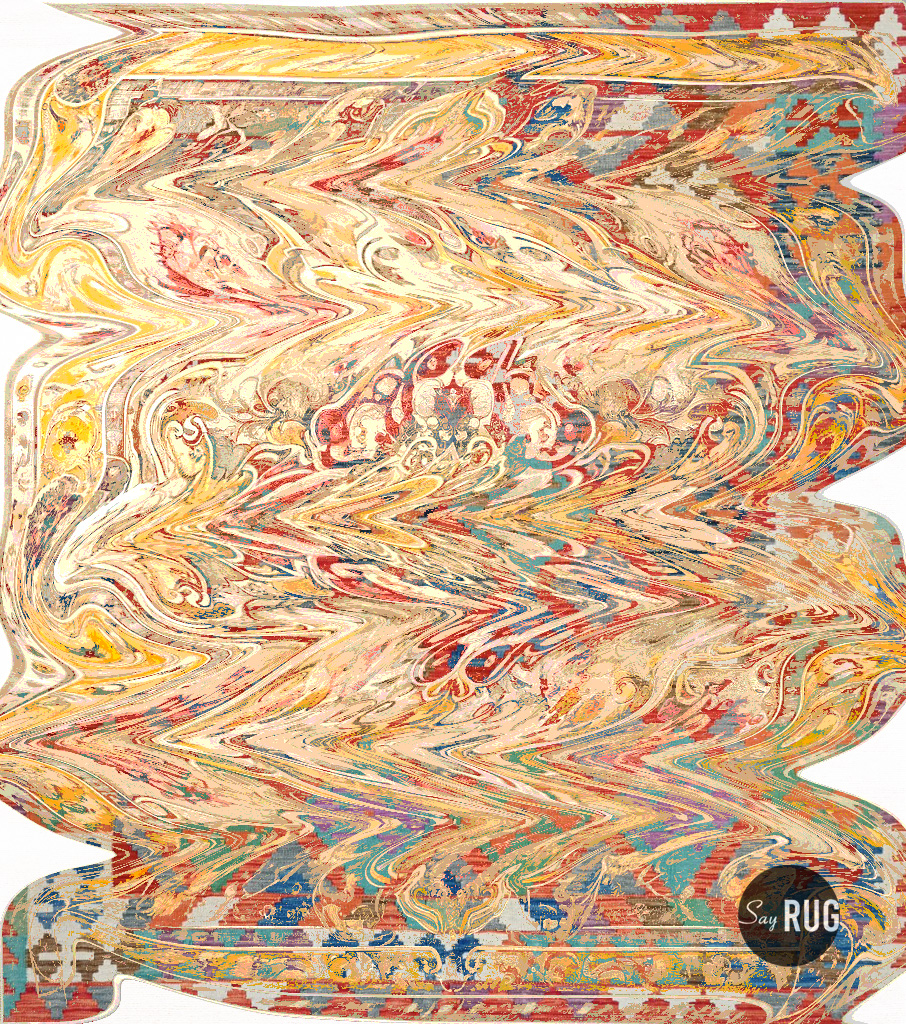 Crazy World Limited Edition tapijt | Maat: 170 × 230 cm