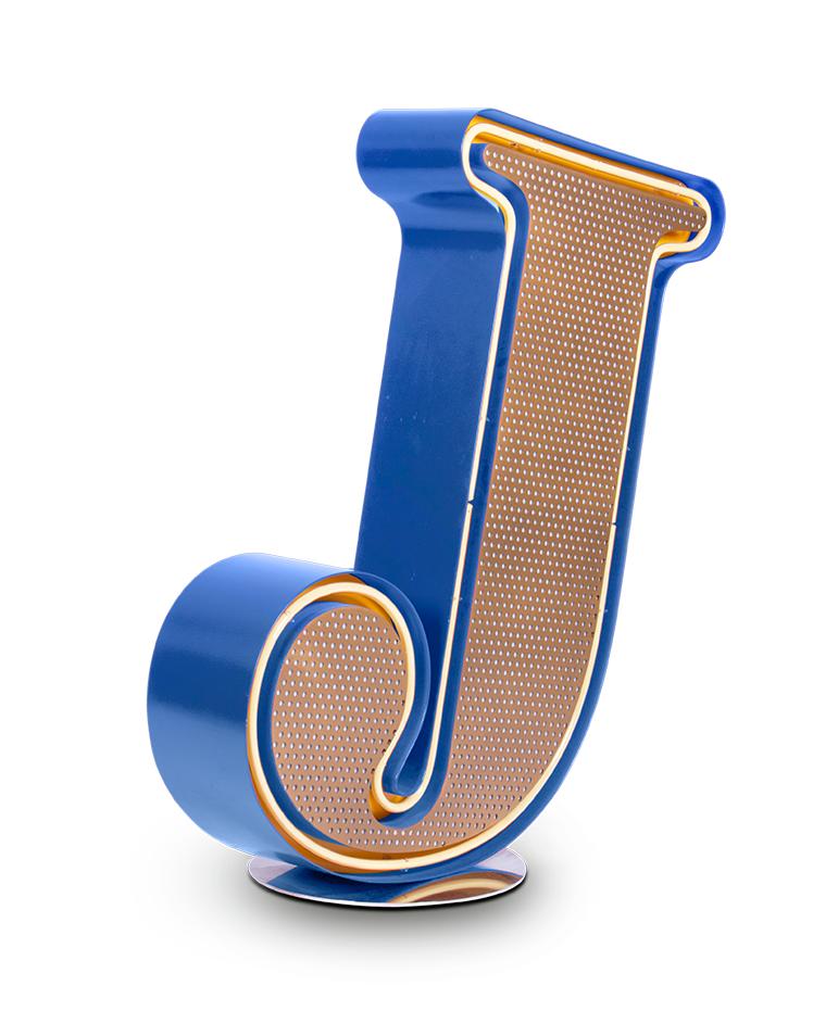 Joyful Letter J lamp