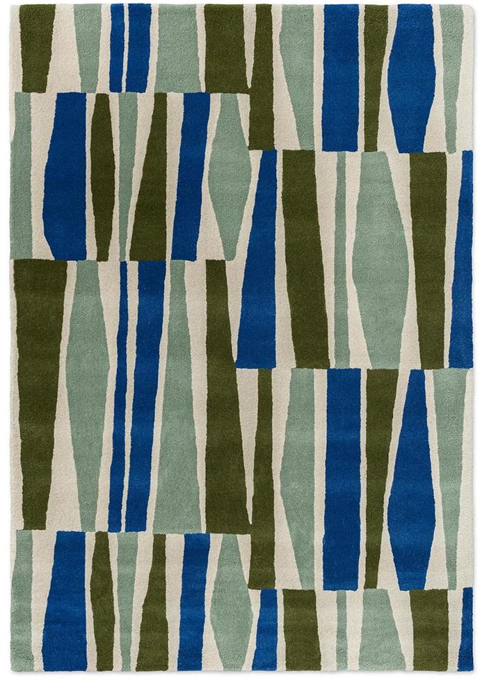 Saku olijf tapijt | Maat: 120 × 180 cm