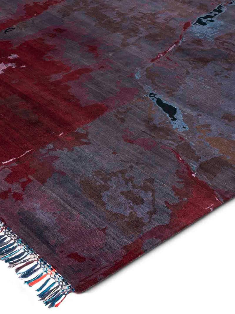 Eco luxe handgeknoopt vloerkleed