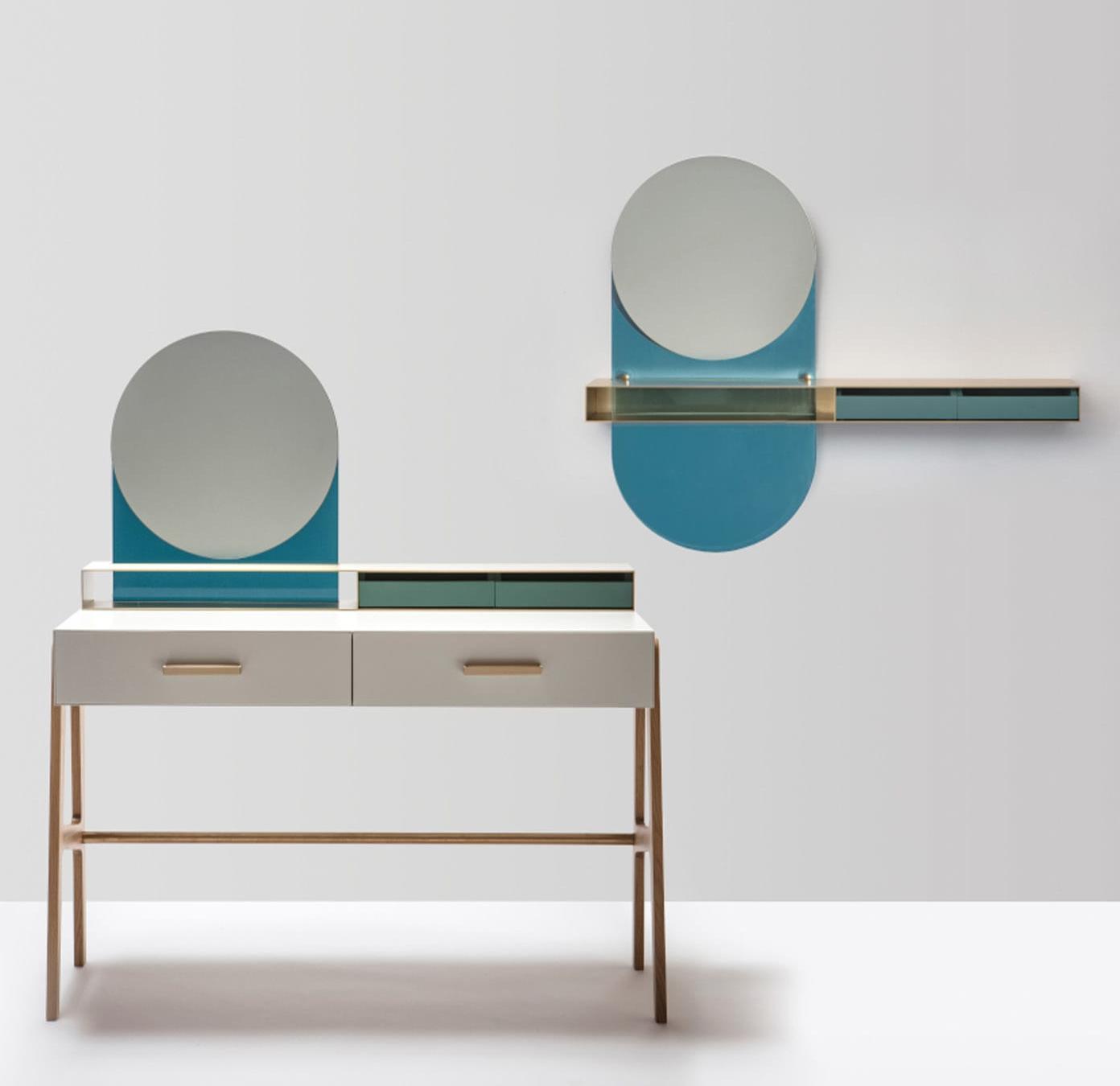 Verfijnde wandspiegel