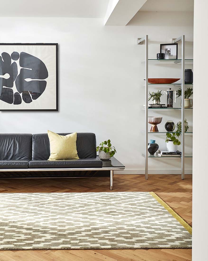 Uteki slate tapijt | Maat: 250 × 350 cm
