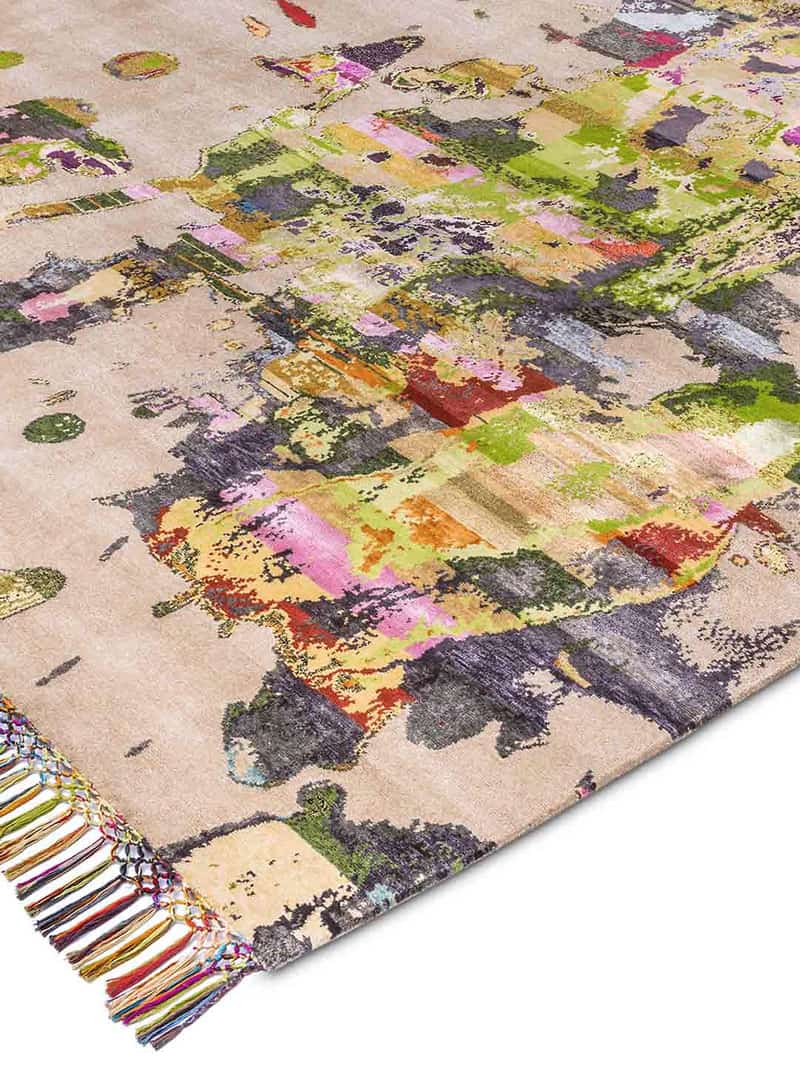 Eco handgemaakte luxe tapijt | Maat: 300 × 400 cm