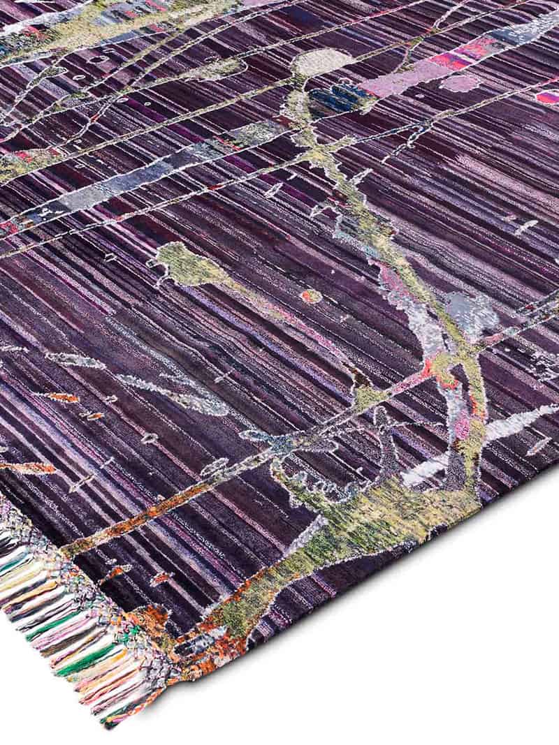 Eco handgemaakte luxe tapijt | Maat: 122 × 183 cm