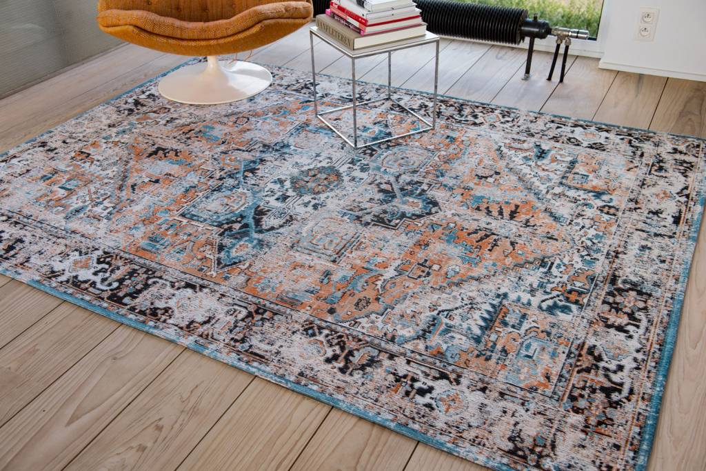 Seray Orange tapijt | Maat: 240 × 340 cm