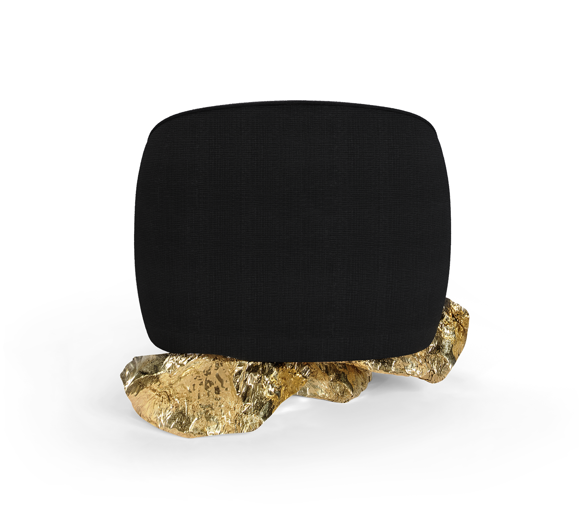 Angora Baltic zwarte fauteuil