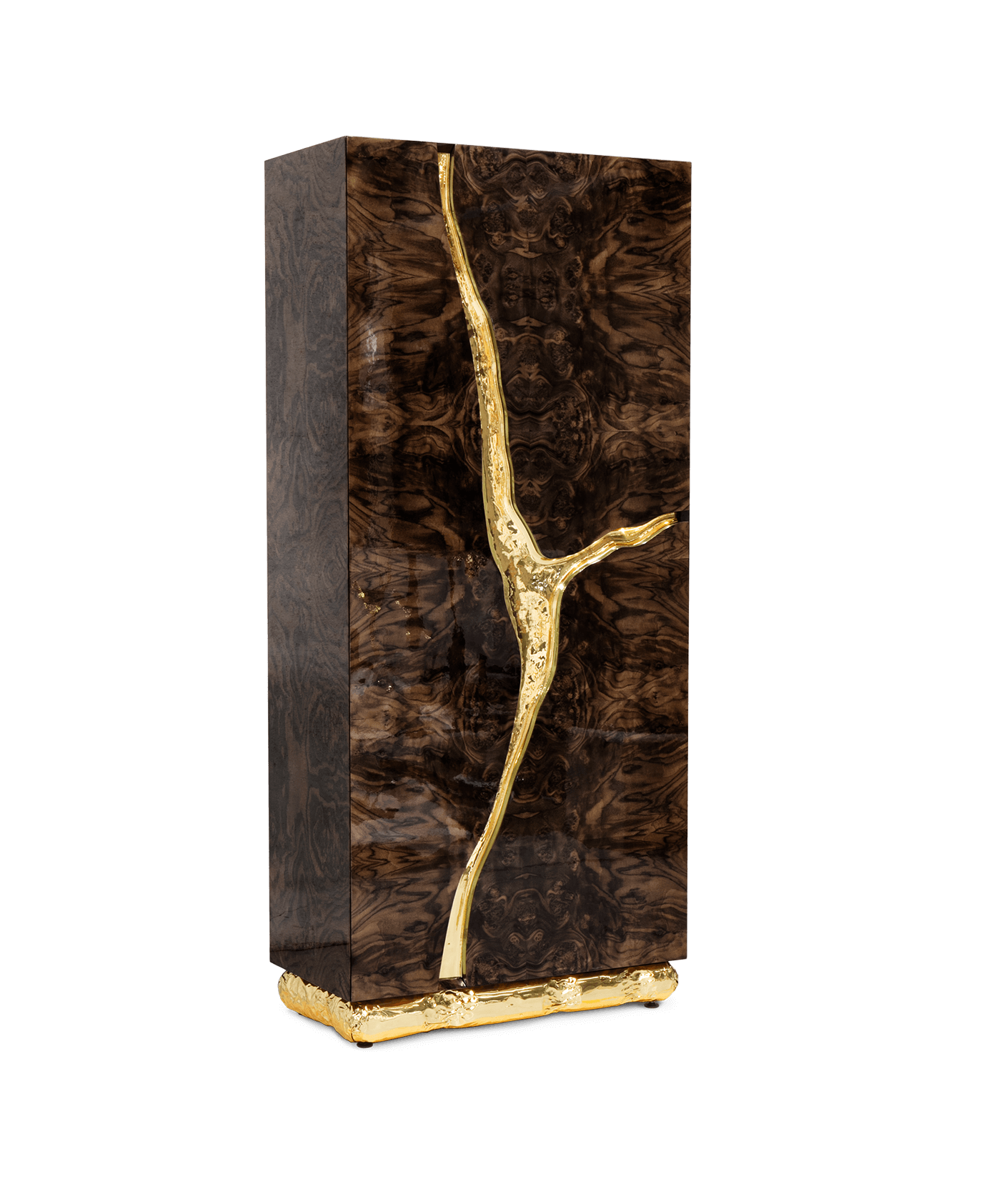 Fissure walnoten kast