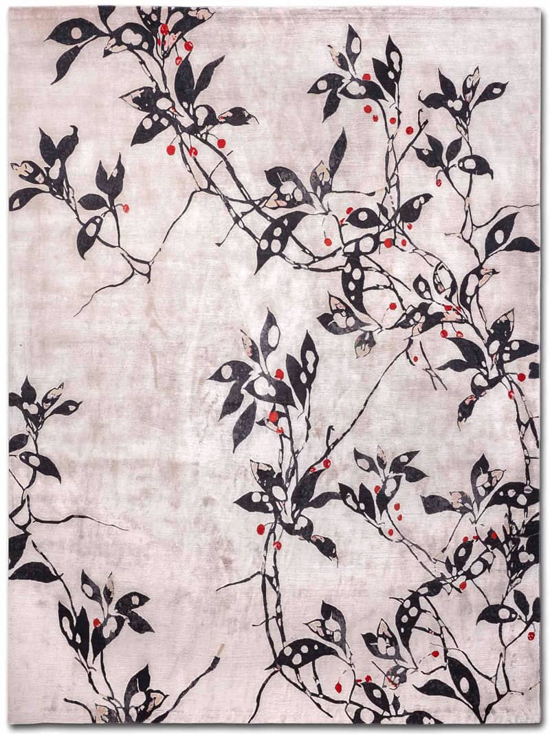 Kimono handgeweven vloerkleed